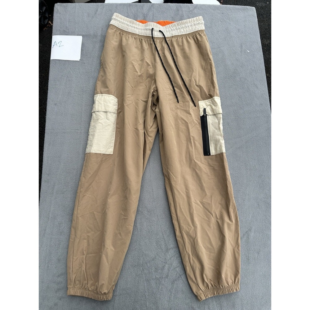 Nike Sportswear Women's Woven Cargo Pants Mid Rise Small Driftwood Rattan NWOT